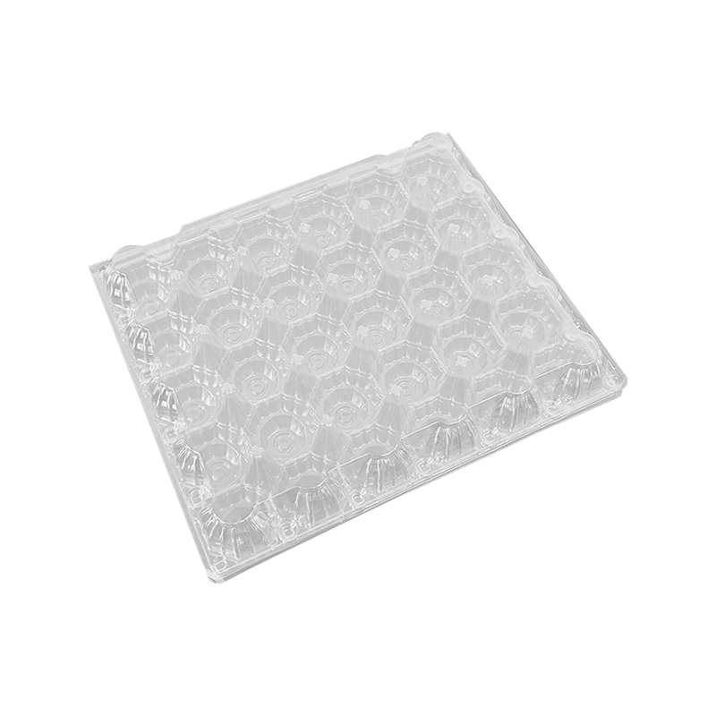 Vassoio in plastica ribaltabile per uova da 30 griglie