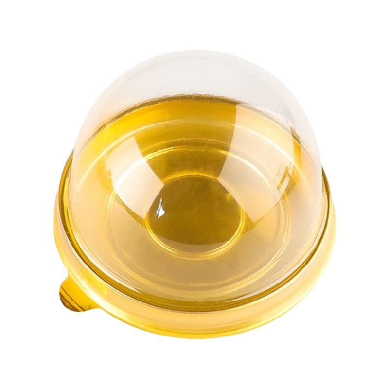 Porta pasticceria monouso in plastica PET