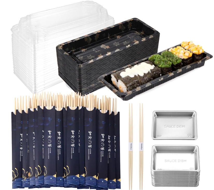 La scatola per sushi in plastica per frutta è dotata di un coperchio sicuro e a prova di perdite per evitare che il succo della frutta contamini gli scomparti del sushi durante il trasporto?