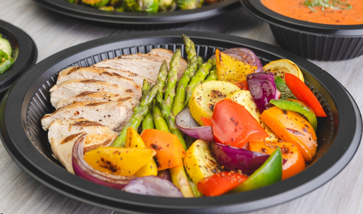 In che modo la Degradable Circular Sushi Box gestisce l'umidità e la condensa del sushi appena preparato?